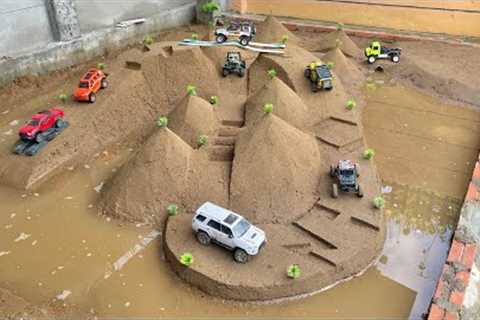 🚙🔥 RC Off Road Mountain Challenge – Some Cars Made It, Others Failed in the Water!