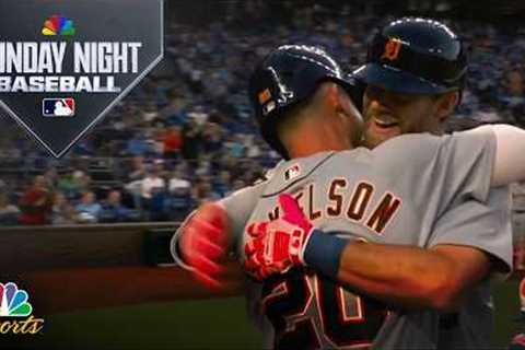 Gage Workman blasts PINCH-HIT homer in Tigers debut | Sunday Night Baseball | MLB on NBC | 5/10/26