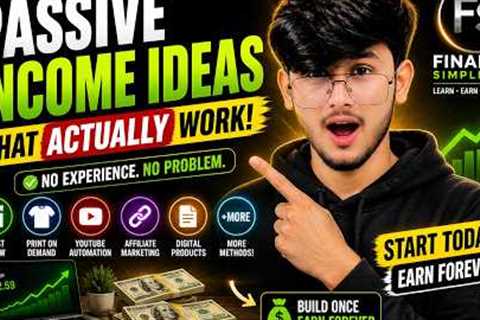 10 Passive Income Ideas That Actually Work (No Experience Needed)