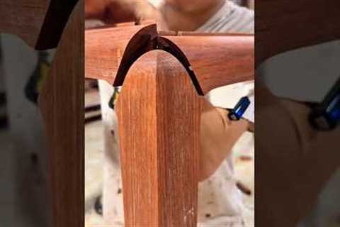 SECRET JAPANESE TECHNOLOGY IN WOODWORKING REVEALED 🧩​#Satisfying #WoodArt #DIY #JapaneseTechnology