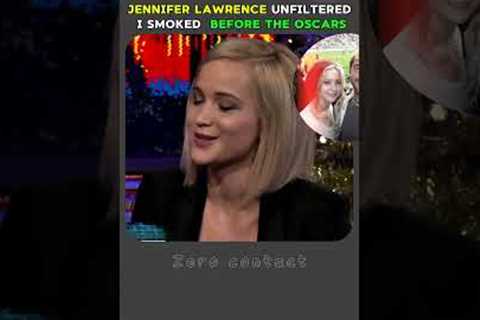 No Filter! J-Law Explains Why She Was High at the Oscars!😂#funny#JimmyFallon#celebrity#trending