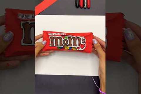 Rate this Mother’s Day gift from 1-100 ❤️🥺 #diy #mom #tutorial #art #craft #creative #crafts
