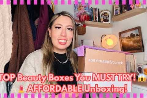 “Best Affordable Beauty Subscription Boxes of 2025 💄📦 | Viral Unboxing + Honest Review!