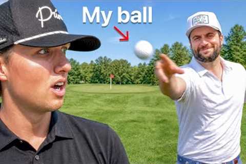 Can I Beat Bob if He Throws My Ball? (1 Per Hole)