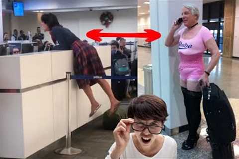 Funniest Airport Moments | Airport Fails PART 2