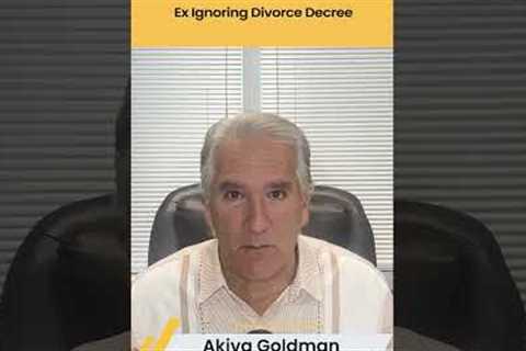 #MichiganDivorceattorney #MichiganDivorce Ex Ignoring Divorce Decree