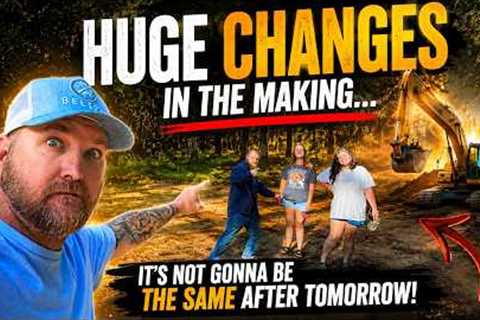 We Made A Massive Decision For The Property tiny house, homesteading off-grid cabin build DIY HOW TO