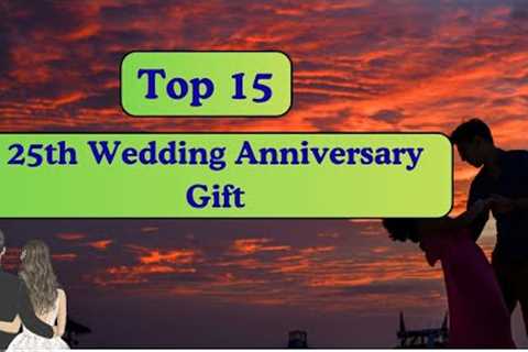 25th wedding anniversary gift ideas | 25th anniversary gift for couple | 25th anniversary gifts