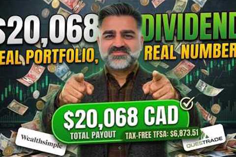 My $20,067 Dividend Month | Covered Call ETF Income Breakdown (TFSA, RRSP, LIRA, Margin)