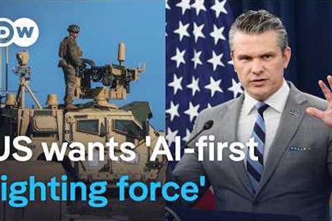 US strikes deal with tech giants to deepen AI military ties | DW News