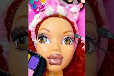 ASMR Satisfying with Unboxing &amp; Review Mannequin Makeup Skincare Sounds Video Fast Rainbow..
