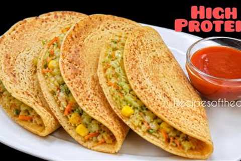 Stop Eating Oily Junk Food! Try This No Flour, No Maida High Protein Veg Breakfast Recipes 