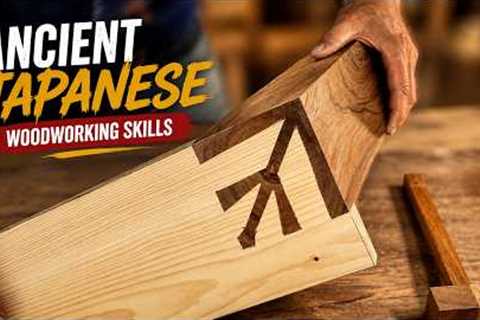Ancient Japanese Woodworking Skills – Traditional Wood Joinery Without Nails or Screws