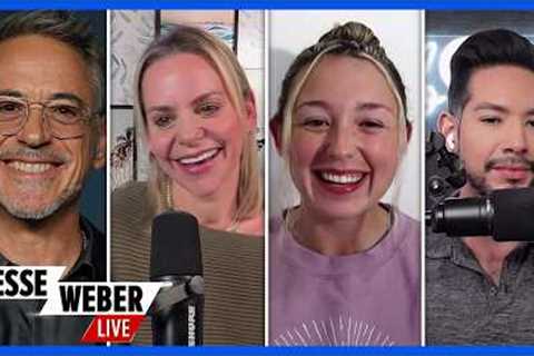 Robert Downey Jr. SLAMS idea social media influencers are stars | Jesse Weber Live