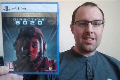 Directive 8020 Deluxe Edition PS5 Unboxing