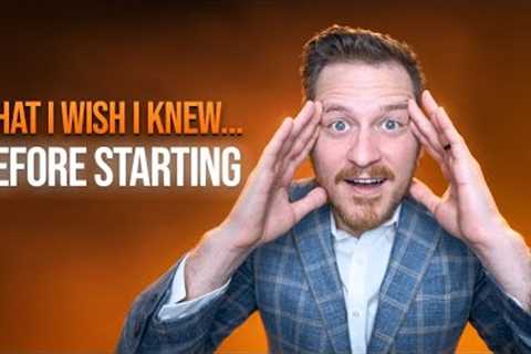 5 Things I Wish I Knew Before Starting a Construction Business