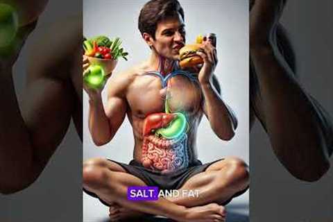 Healthy Food vs Junk Food 🍎🍔 | What Really Happens Inside Your Body | 3D Medical Animation