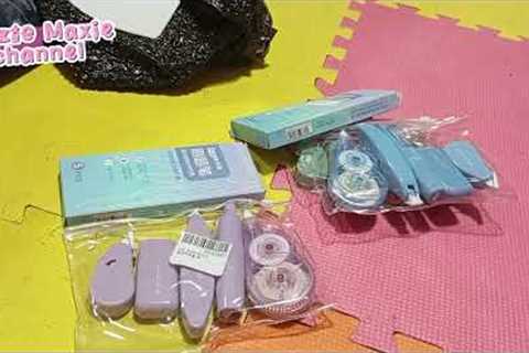 Unboxing 2 parcels, back to school items 