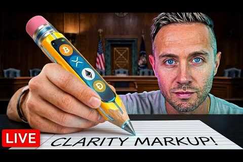 CRYPTO Clarity Act Markup LIVE! CRYPTO Revolution Starts NOW...