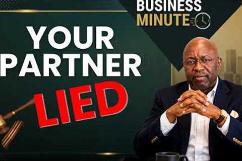 Caught Your Partner Running a Competing Business?
