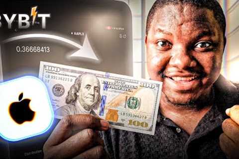 How To Earn With Apple Stocks On Bybit | Stock Trading For beginners Tutorial