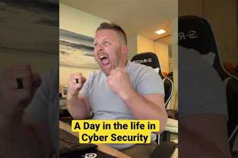 A Day in the Life of Cyber Security | SOC Analyst | Penetration Tester | Cyber Security Training