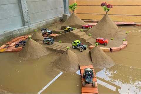 RC Off Road Island Challenge – Crazy Bridge Crossing Over Water!