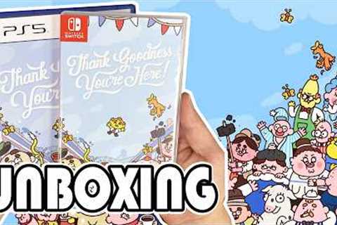 Thank Goodness You're Here! (PS5/Switch) Unboxing