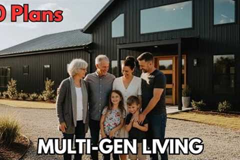 Top 10 Multi-Gen Barndominium Plans for 2026 (Space for the Whole Family)