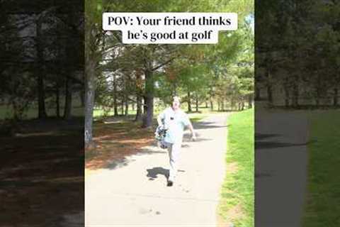 “I have the course record” 🤣 #golf #golfing #golfer #golfers