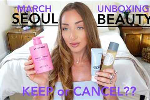 March Seoul Beauty Box Reveal 💜🌸 Viral Korean Skincare | Is It Worth It?