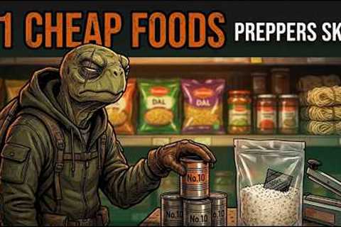 I Stocked 11 Cheap Foods Most Preppers Skip. Tested Them for 3 Years.