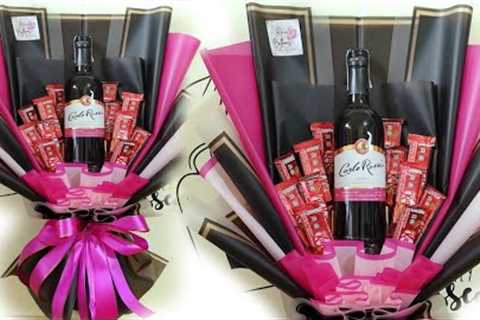 Liquor x Bouquet | Gift for him or her x Valentines day Gift idea