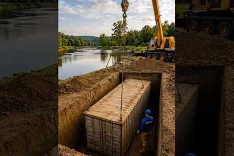 This Underground Container Home Has an Underwater Window 😳