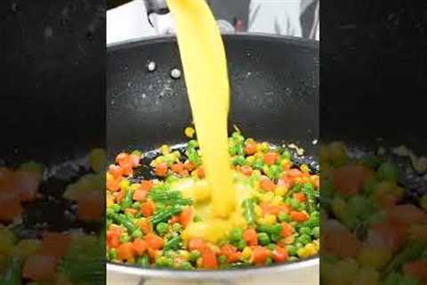 How to make easy egg fried rice at home