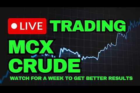 CRUDE OIL LIVE TRADING  | Best MCX Strategy 2026 | High Accuracy Setup
