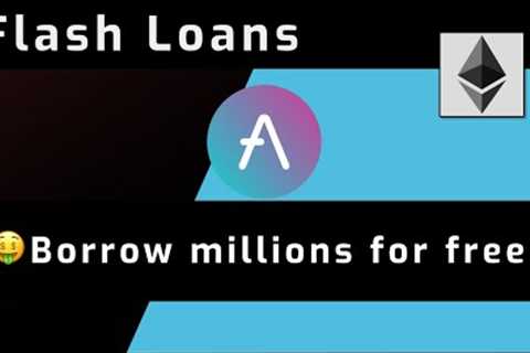 Borrow MILLIONS in crypto with no collateral - How Aave Flash Loans work!