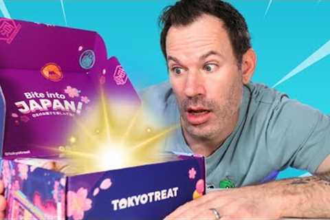 Unboxing Japan's #1 Snack Box | Taste Test Reaction
