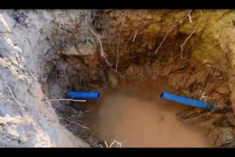 DIY: How To Fix a Broken Main Water Line Pipe