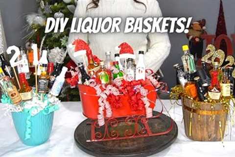 DIY Liquor Gift Baskets
