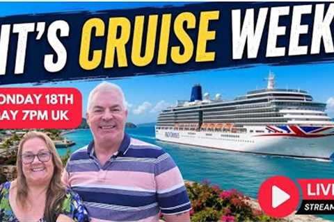 We Are Cruising This Week! LIVE Q&A Monday 18th May 7pm