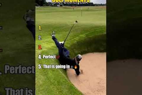 RANKING THE FUNNIEST GOLF MOMENTS⛳