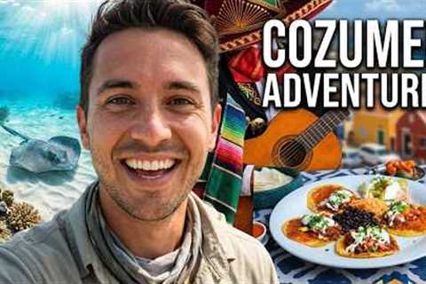 First Time in COZUMEL: Cenotes, Diving & Mariachi 🌊