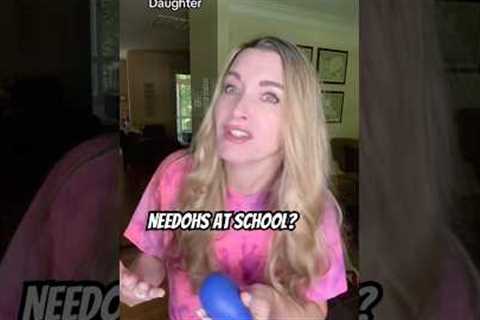 NEEDOHS TO SCHOOL? Pt 1: WHAT COULD GO WRONG😬 #needoh #momlife #parenting #funny