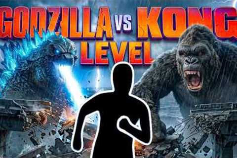 Immersive Interactive Warm Up丨Godzilla VS Kong New Map Run丨Easy Daily Routine | New Moves #36