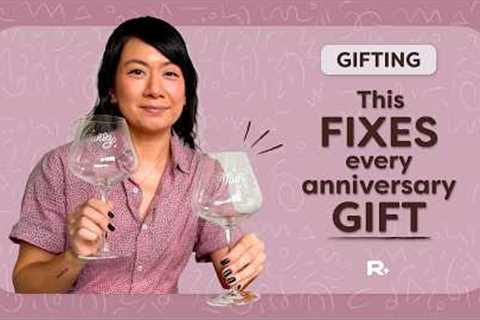Upgrade These 5 Anniversary Gifts With Only ONE TOOL 💍💝