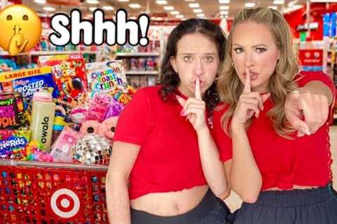 SECRETLY BUYING WHAT OTHER PEOPLE BUY AT TARGET 🎯🛒🤫 #target #shopping #challenge #trending #viral