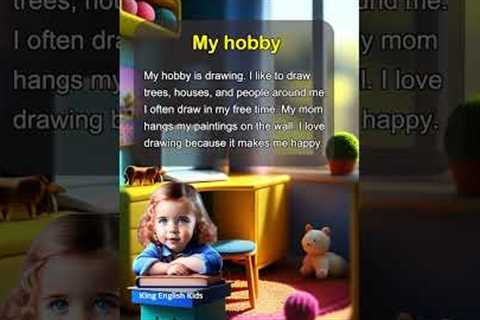 English for Kids: Topic of Hobbies