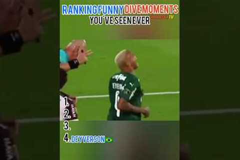 ranking funny dive moments football... subscribe for more #football #soccer #funny #moments