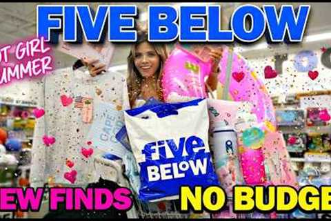 FIVE BELOW * HOT GIRL SUMMER LUXURY DUPES NEW FINDS GIRLY HAUL NO BUDGET SHOPPING SPREE! 💖